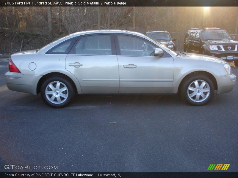 Pueblo Gold Metallic / Pebble Beige 2006 Ford Five Hundred SE AWD