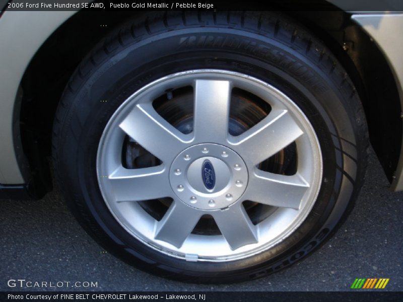 Pueblo Gold Metallic / Pebble Beige 2006 Ford Five Hundred SE AWD