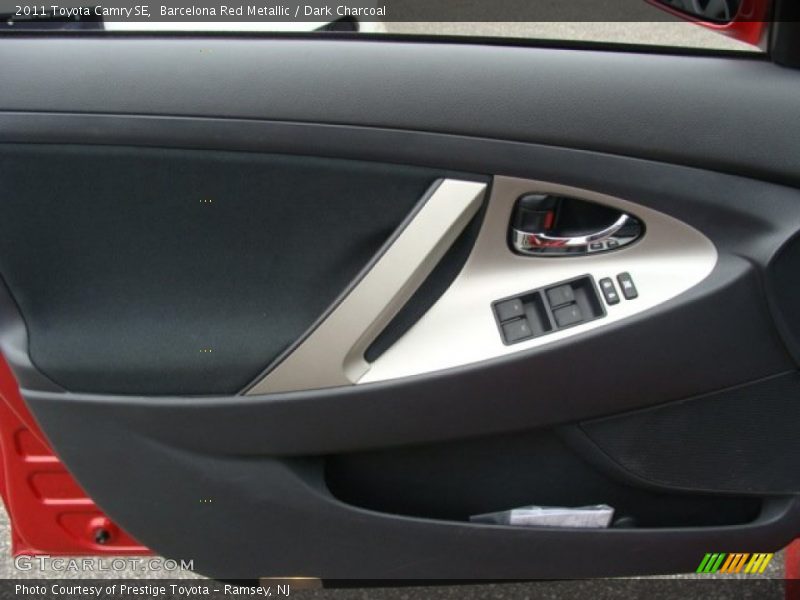 Barcelona Red Metallic / Dark Charcoal 2011 Toyota Camry SE