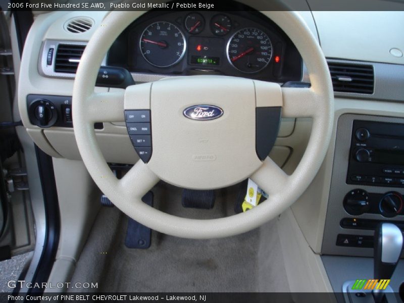  2006 Five Hundred SE AWD Steering Wheel