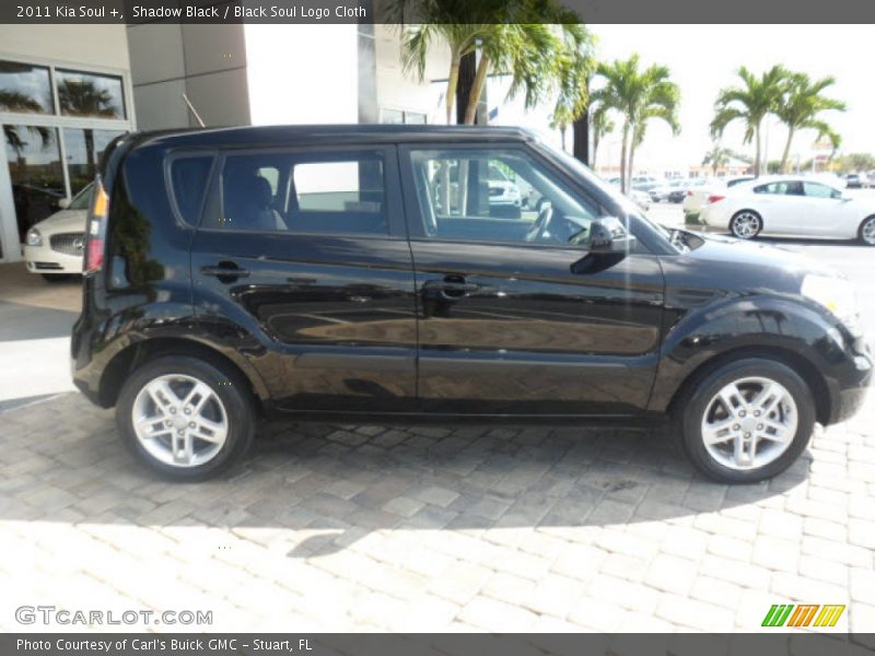 Shadow Black / Black Soul Logo Cloth 2011 Kia Soul +