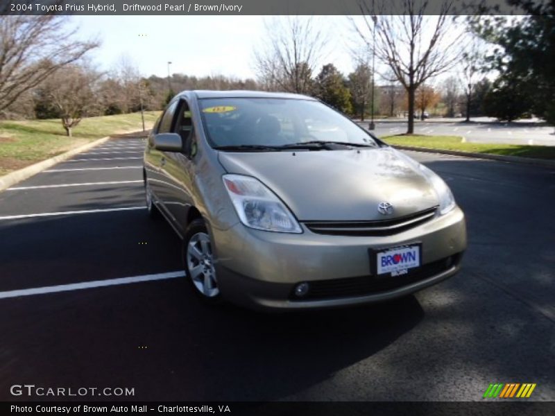 Driftwood Pearl / Brown/Ivory 2004 Toyota Prius Hybrid