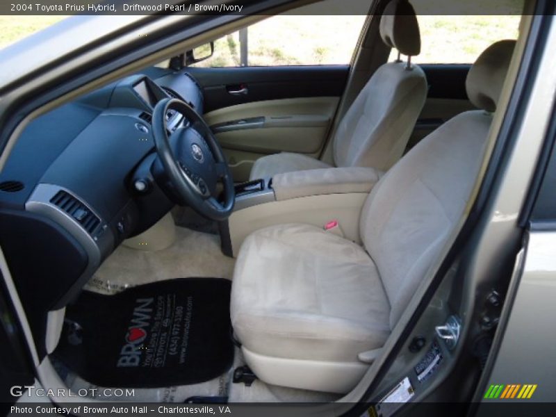 Driftwood Pearl / Brown/Ivory 2004 Toyota Prius Hybrid