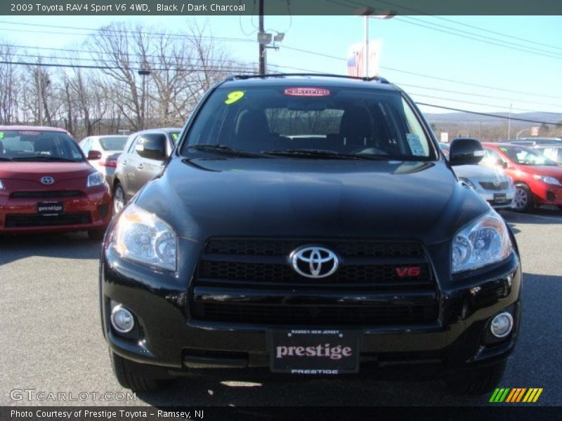 Black / Dark Charcoal 2009 Toyota RAV4 Sport V6 4WD