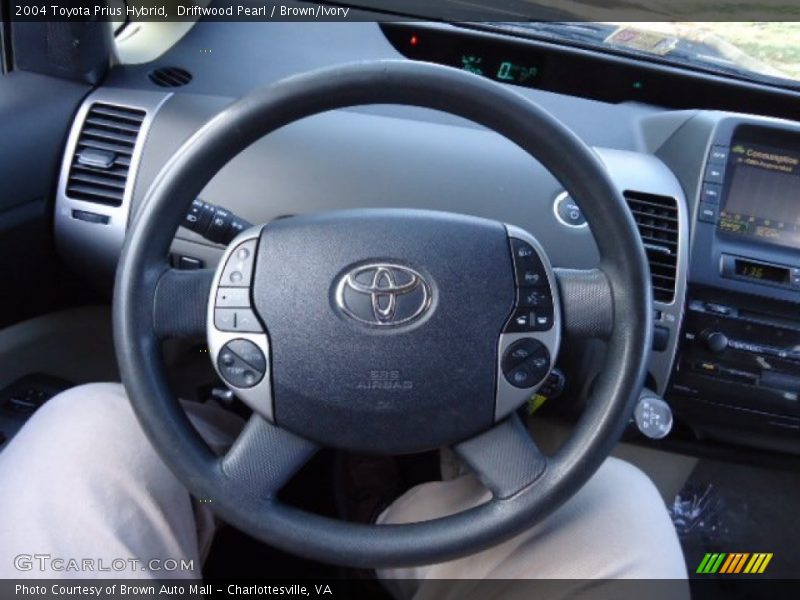 Driftwood Pearl / Brown/Ivory 2004 Toyota Prius Hybrid