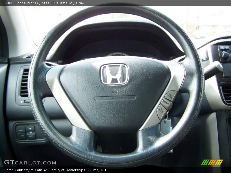 Steel Blue Metallic / Gray 2006 Honda Pilot LX