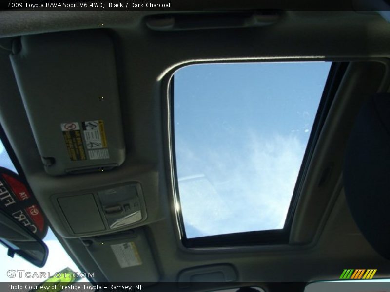Black / Dark Charcoal 2009 Toyota RAV4 Sport V6 4WD