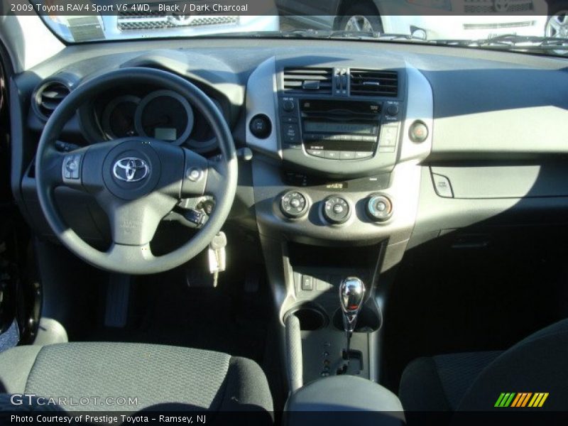 Black / Dark Charcoal 2009 Toyota RAV4 Sport V6 4WD