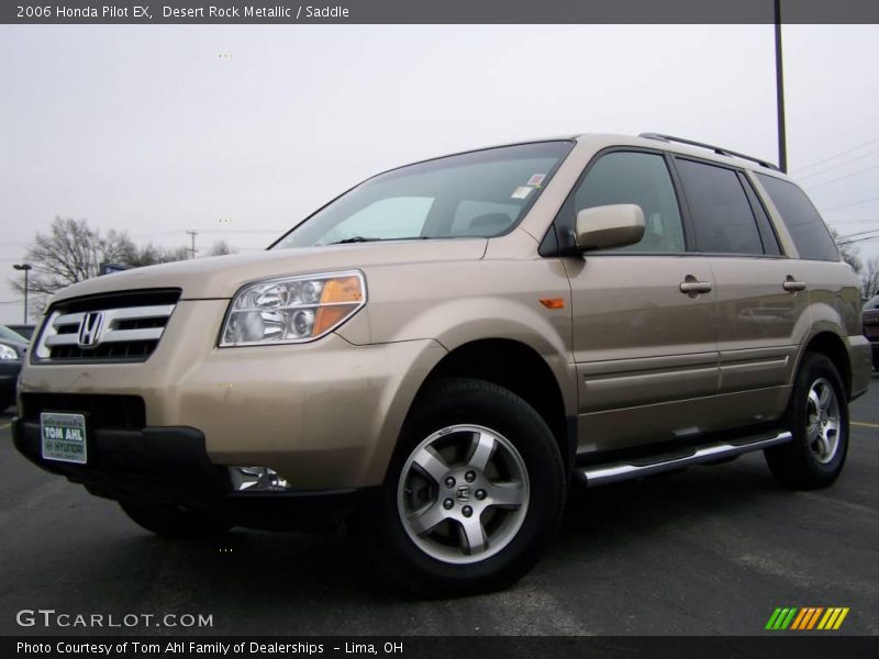 Desert Rock Metallic / Saddle 2006 Honda Pilot EX