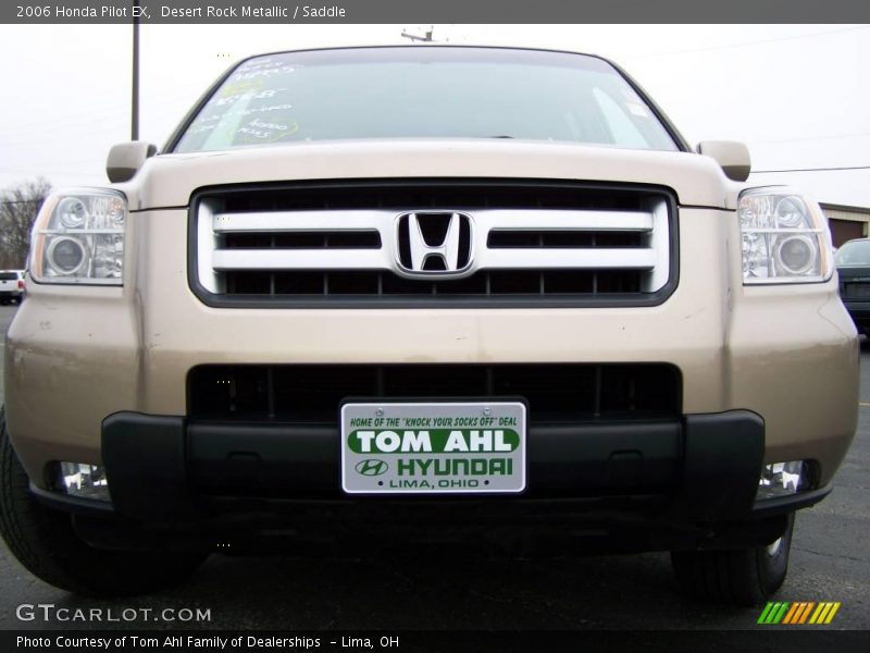 Desert Rock Metallic / Saddle 2006 Honda Pilot EX