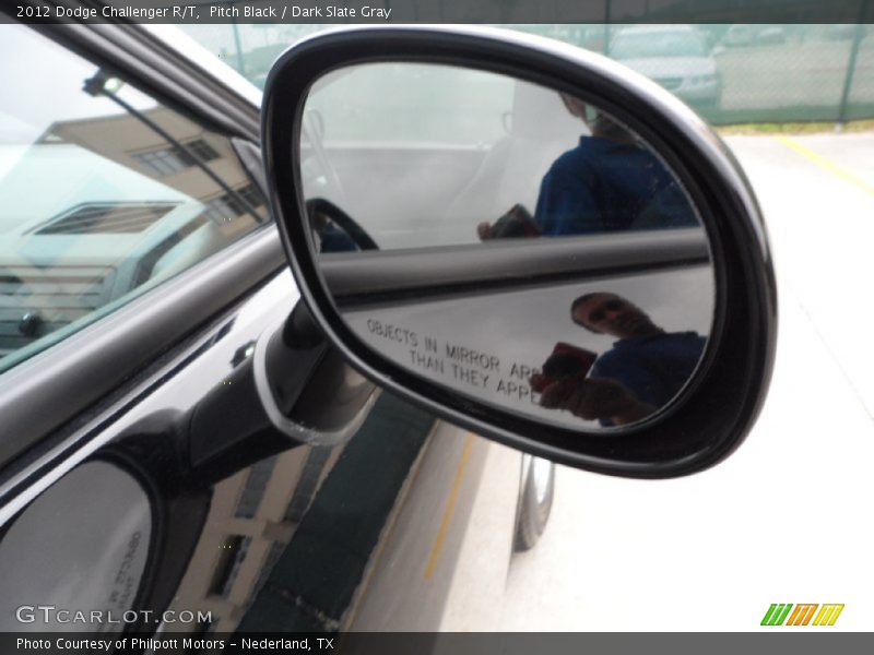 Pitch Black / Dark Slate Gray 2012 Dodge Challenger R/T