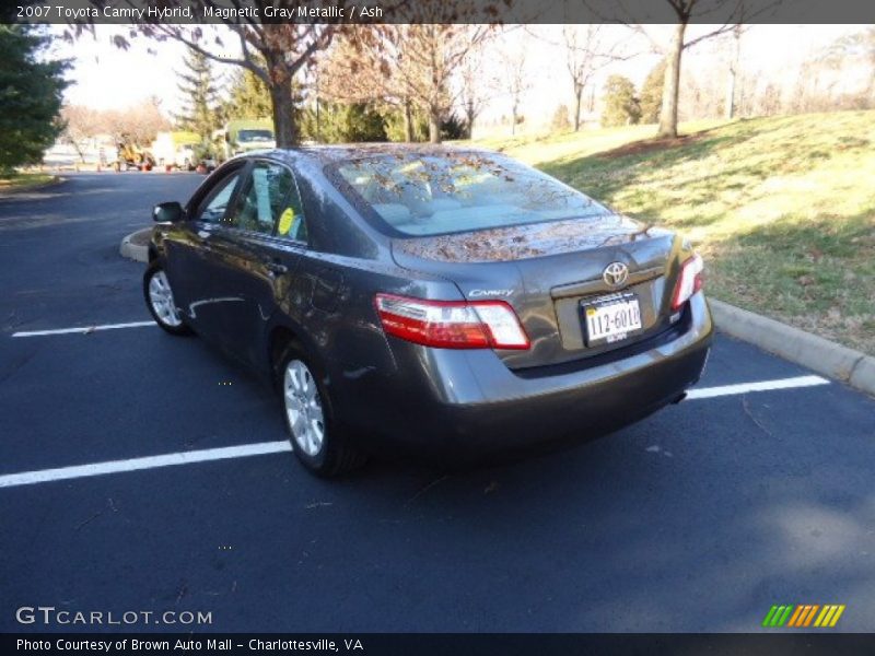 Magnetic Gray Metallic / Ash 2007 Toyota Camry Hybrid