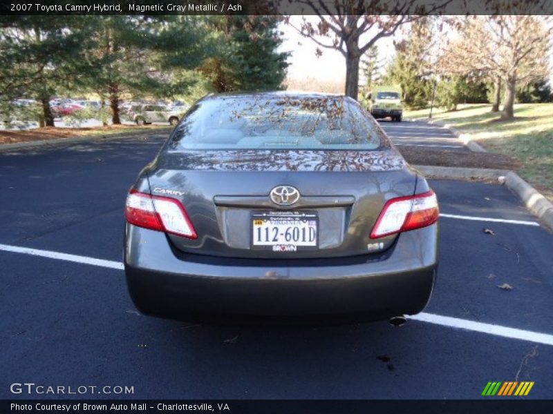 Magnetic Gray Metallic / Ash 2007 Toyota Camry Hybrid