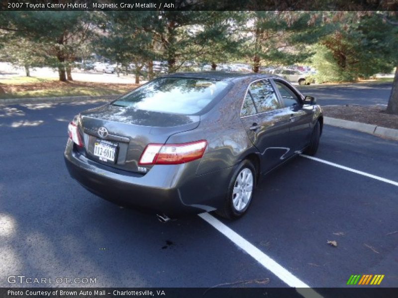 Magnetic Gray Metallic / Ash 2007 Toyota Camry Hybrid