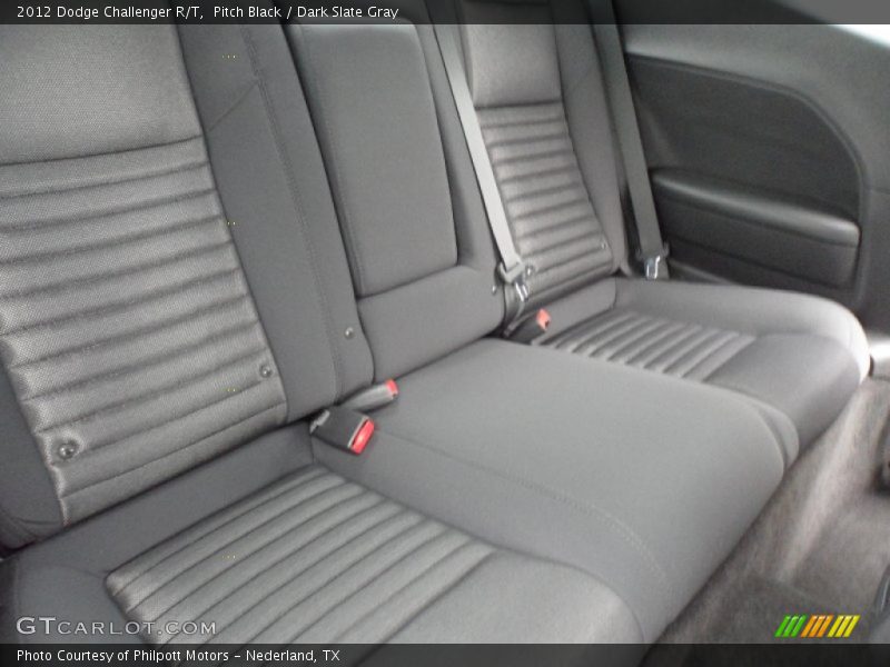 Pitch Black / Dark Slate Gray 2012 Dodge Challenger R/T