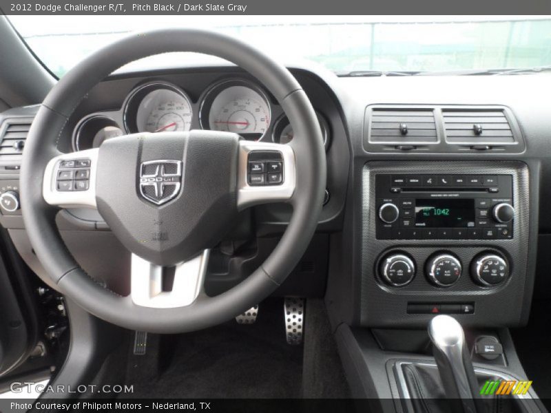 Dashboard of 2012 Challenger R/T