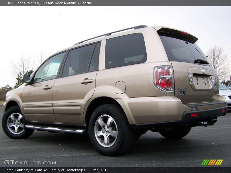 Desert Rock Metallic / Saddle 2006 Honda Pilot EX
