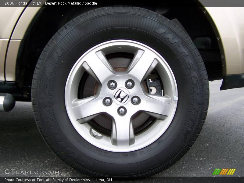 Desert Rock Metallic / Saddle 2006 Honda Pilot EX