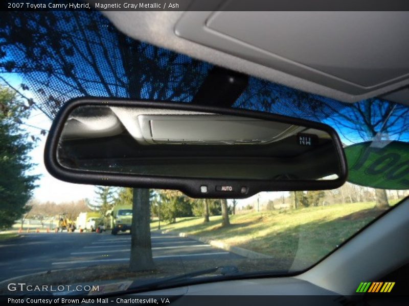 Magnetic Gray Metallic / Ash 2007 Toyota Camry Hybrid