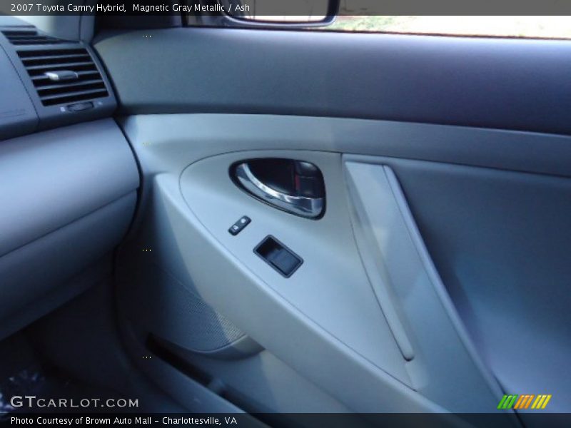 Magnetic Gray Metallic / Ash 2007 Toyota Camry Hybrid