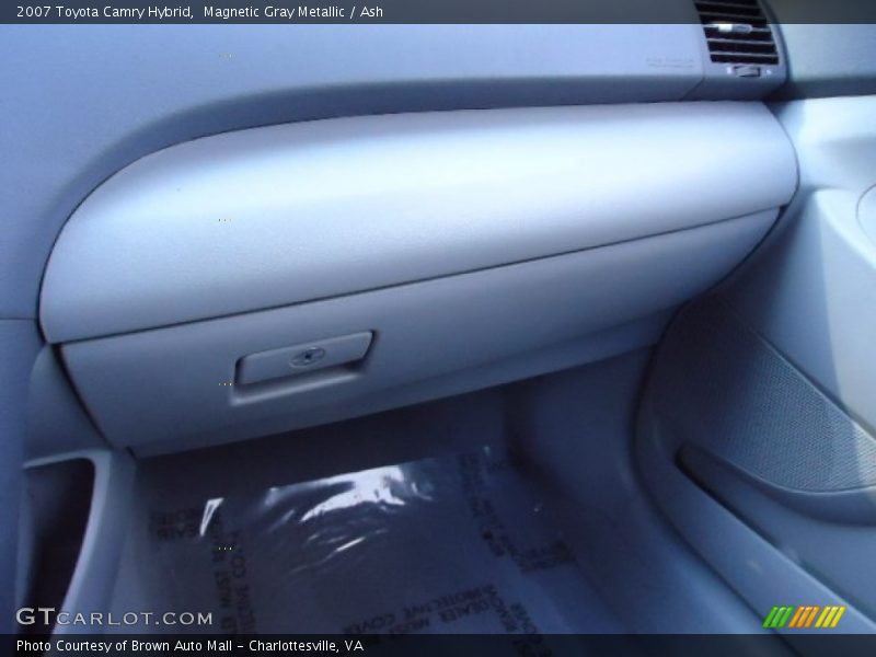 Magnetic Gray Metallic / Ash 2007 Toyota Camry Hybrid