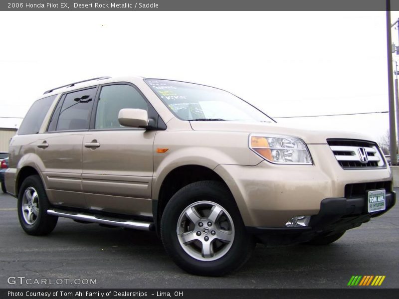 Desert Rock Metallic / Saddle 2006 Honda Pilot EX