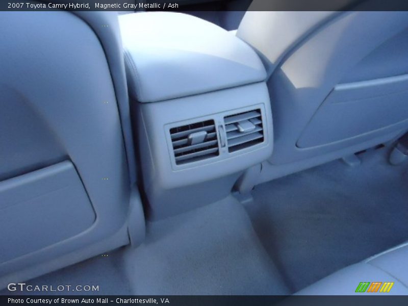 Magnetic Gray Metallic / Ash 2007 Toyota Camry Hybrid