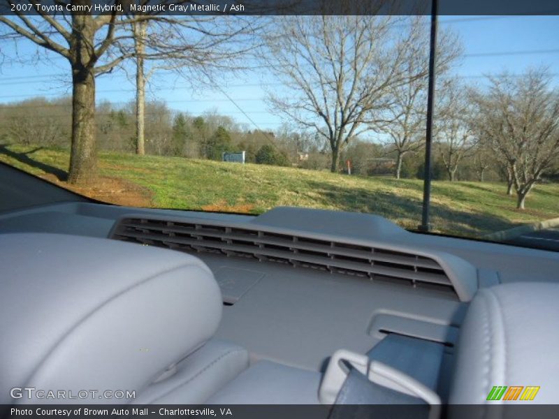 Magnetic Gray Metallic / Ash 2007 Toyota Camry Hybrid