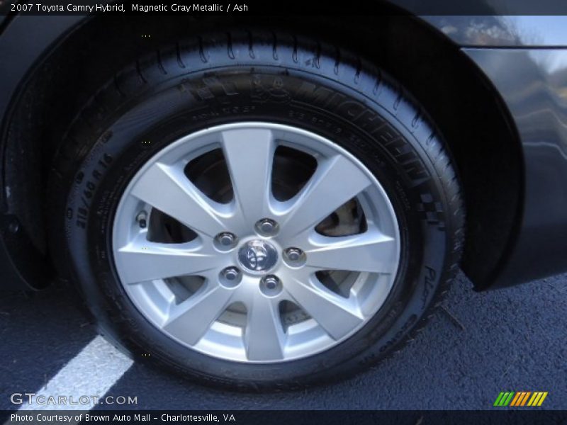 Magnetic Gray Metallic / Ash 2007 Toyota Camry Hybrid