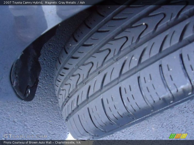 Magnetic Gray Metallic / Ash 2007 Toyota Camry Hybrid