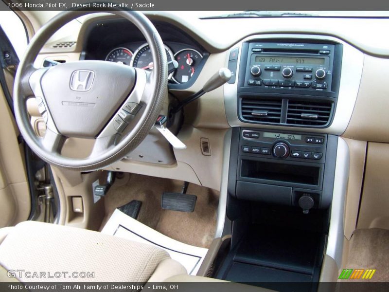 Desert Rock Metallic / Saddle 2006 Honda Pilot EX