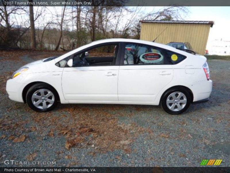  2007 Prius Hybrid Super White