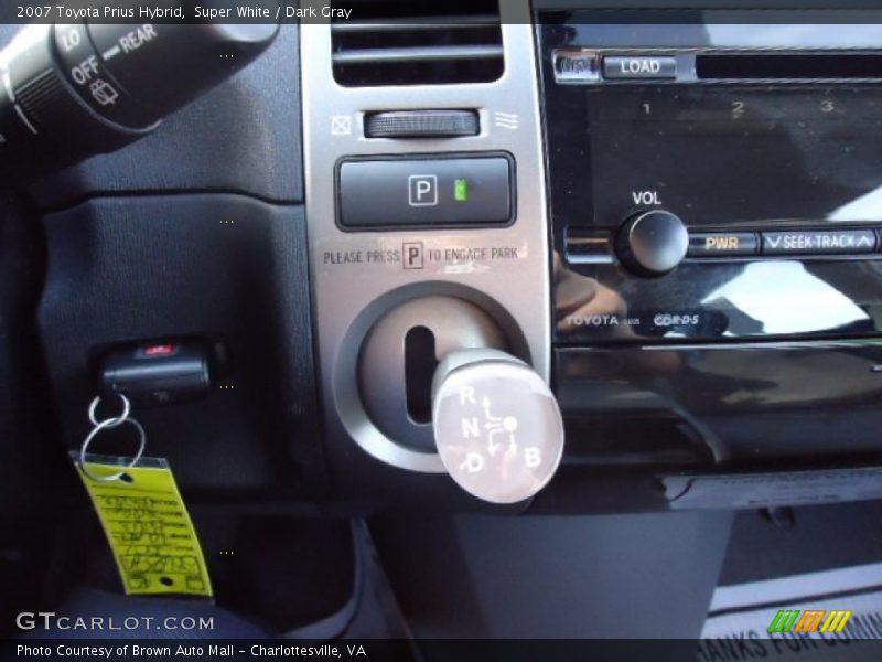  2007 Prius Hybrid CVT Automatic Shifter
