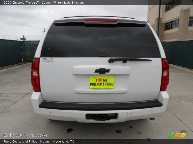 Summit White / Light Titanium 2009 Chevrolet Tahoe LT