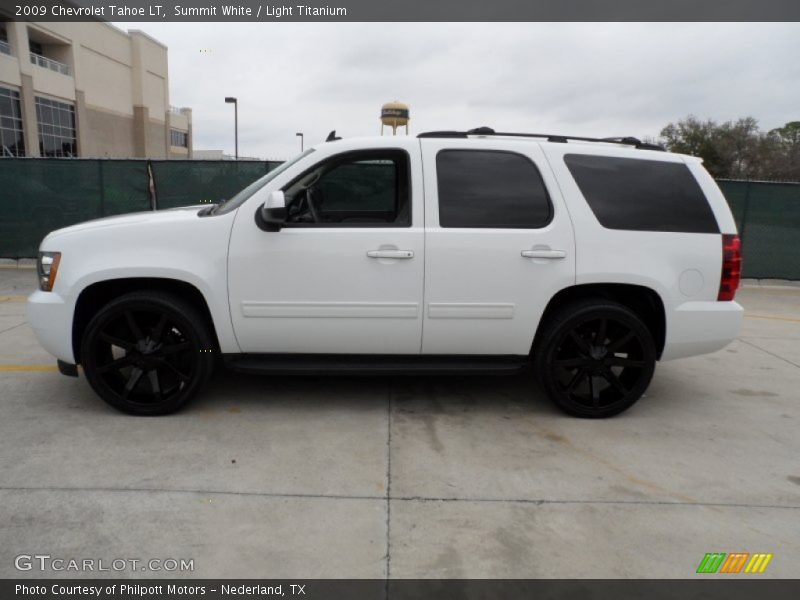 Summit White / Light Titanium 2009 Chevrolet Tahoe LT