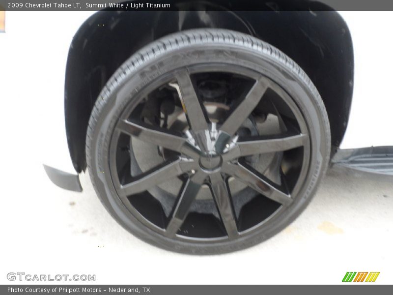 Summit White / Light Titanium 2009 Chevrolet Tahoe LT