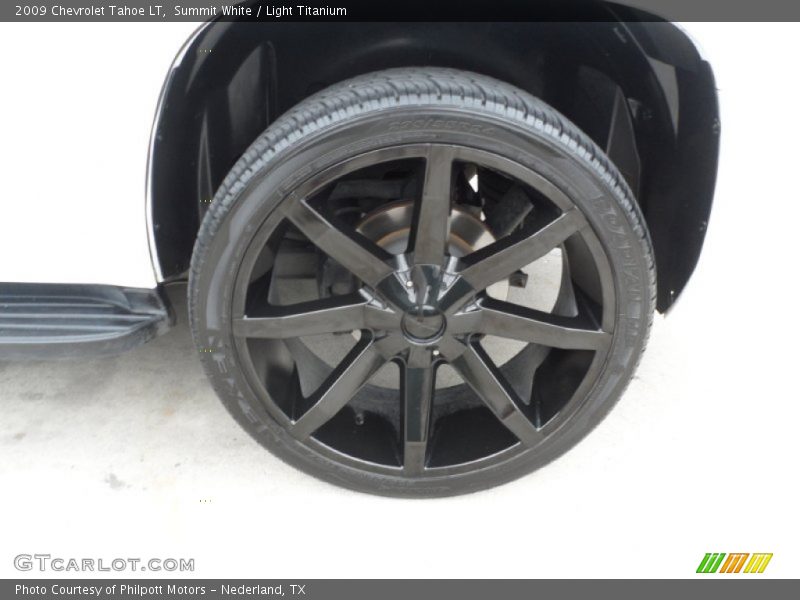 Summit White / Light Titanium 2009 Chevrolet Tahoe LT