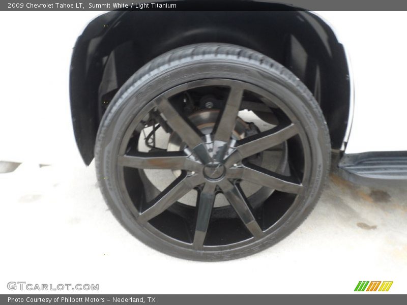 Summit White / Light Titanium 2009 Chevrolet Tahoe LT
