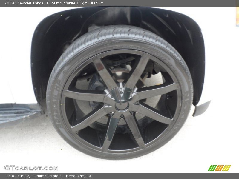 Summit White / Light Titanium 2009 Chevrolet Tahoe LT