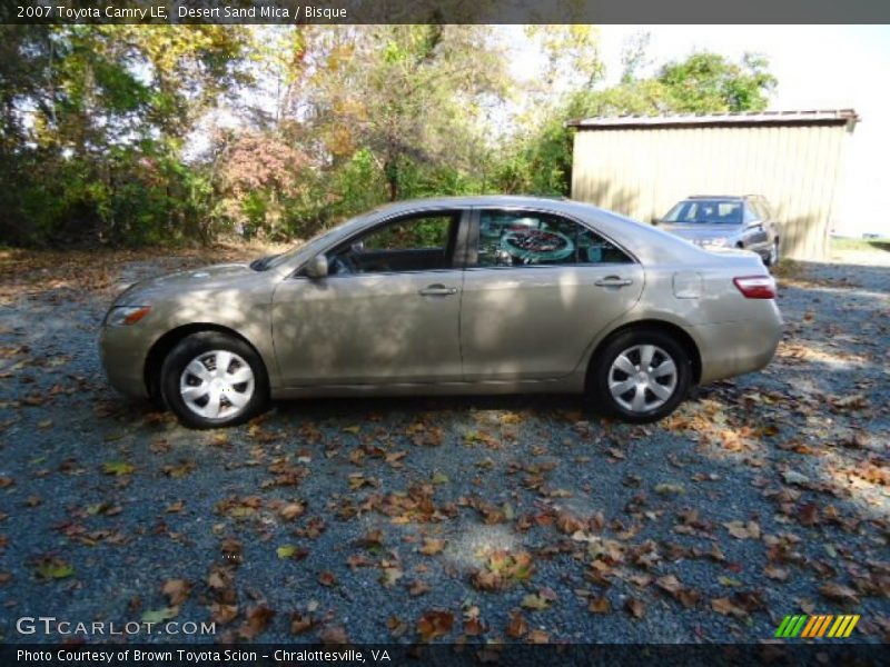 Desert Sand Mica / Bisque 2007 Toyota Camry LE