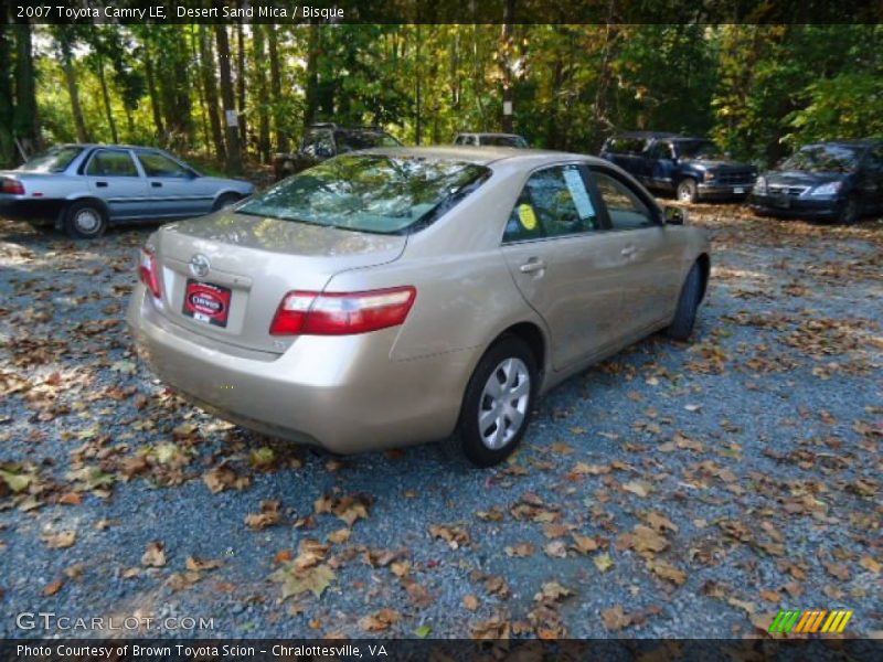 Desert Sand Mica / Bisque 2007 Toyota Camry LE