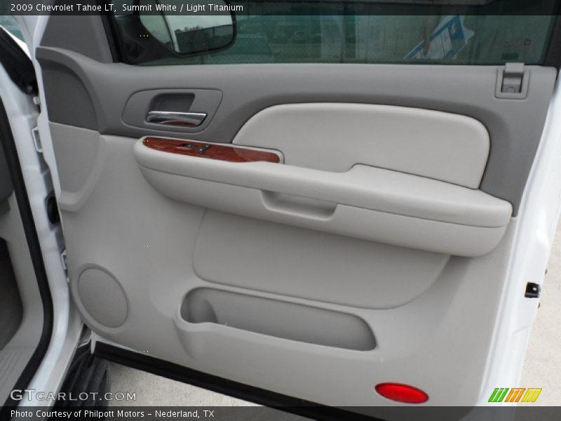 Summit White / Light Titanium 2009 Chevrolet Tahoe LT