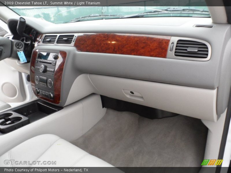 Summit White / Light Titanium 2009 Chevrolet Tahoe LT