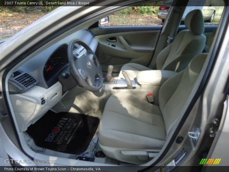 Desert Sand Mica / Bisque 2007 Toyota Camry LE