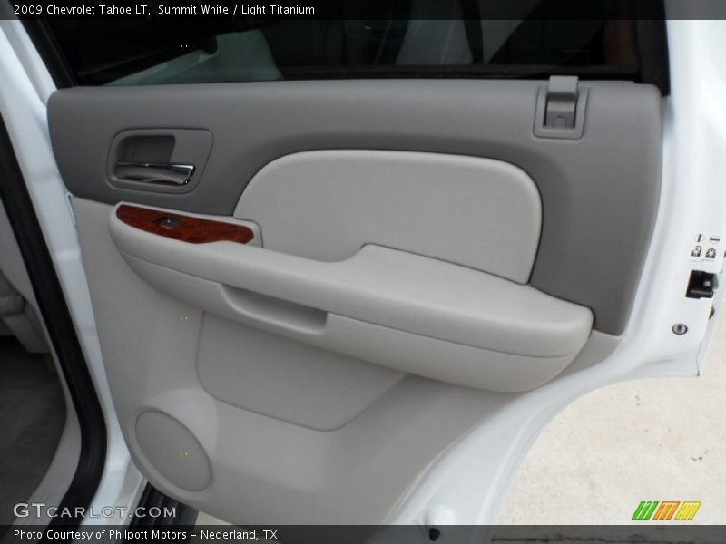 Summit White / Light Titanium 2009 Chevrolet Tahoe LT