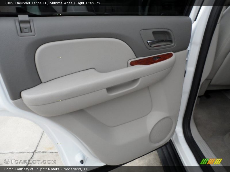 Summit White / Light Titanium 2009 Chevrolet Tahoe LT