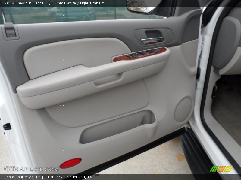Summit White / Light Titanium 2009 Chevrolet Tahoe LT