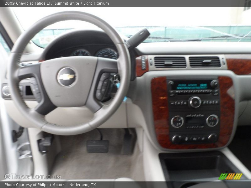 Summit White / Light Titanium 2009 Chevrolet Tahoe LT