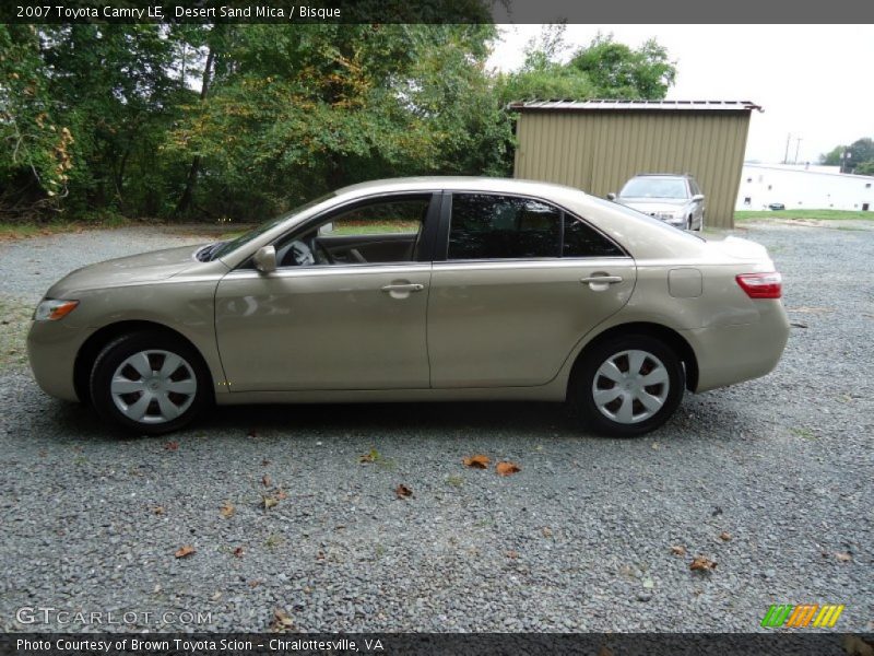 Desert Sand Mica / Bisque 2007 Toyota Camry LE