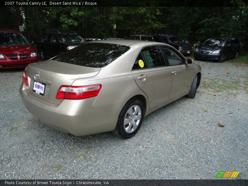 Desert Sand Mica / Bisque 2007 Toyota Camry LE